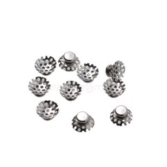 Dental Orthodontic Lingual Buttons Traction Hook Bondable 3mm Round Caplin Hook