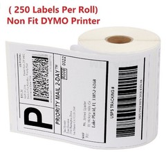 1 Roll label 4×6 Direct Thermal Shipping 250 labels Zebra Eltron ZP450 2844