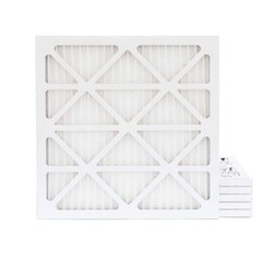 12X12X1 MERV 11 Pleated AC Furnace Air Filters. 6 Pack. Made in USA.