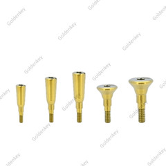 NC Dental Mini Healing Abutment Cap NC Fit Straumann ITI Yellow