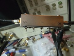 KAY 3 element attenuator 10, 20, 30dB for 0-60dB atten, 7-12V, DC-1.5GHz Tested