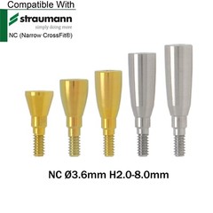Dental NC Healing Abutment Healing Closure Caps Fits Straumann ITl BL/BLT
