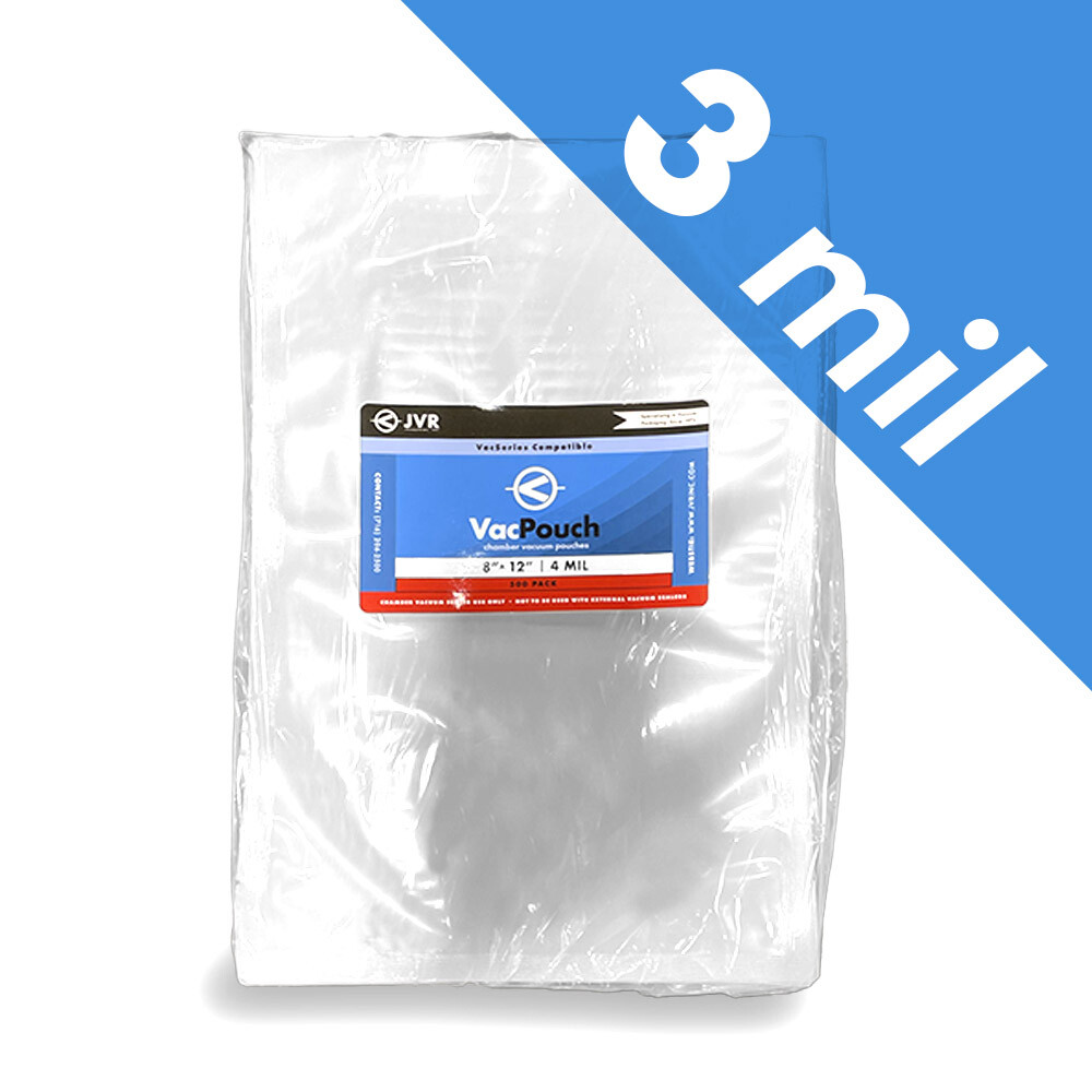 VacPouch – Chamber Vacuum Pouches, 3mil, 500 PACK