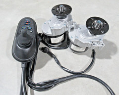 *US SELLER* ZD10AZ1-250/24V Wheelchair Motor, Brake & JoyStick Controller NEW