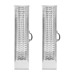 1000 lbs Aluminum Ramps 2Pcs Heavy-duty Loading Ramps with Handles