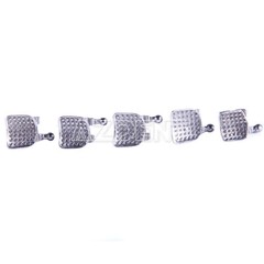 1-50X AZDENT Dental Ortho Monoblock Brackets Braces Mini Roth .018 3-4-5 Hooks
