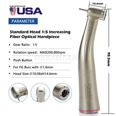 KaVo Style Dental High Speed Handpiece Push Button with 4Holes Quick Coupler GB4