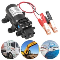 12V 5L/min Electric Fuel Transfer Pump Engine Oil Kerosene Car Tractor Truck US