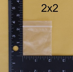 Clear Reclosable Zip Top Lock Bags | 2×2, 2×3, 3×4 2mil | Free Shipping
