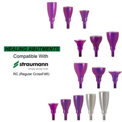 US Healing Abutment/Analog/Scan Body/Tray/Cap for ITI Straumann Bone Level NC RC