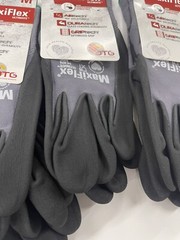 4 Pairs Medium MaxiFlex Ultimate Nitrile Coated Work Gloves Touchscreen 34-874T