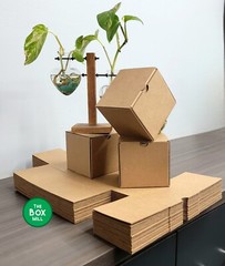 4″ x 4″ x 4″ Flat Folding Boxes