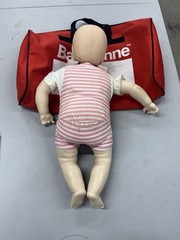 Laerdal Baby Anne Infant CPR Manikin Training Resuscitator, Lung, Carry Case D