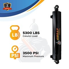 1.5×6 Hydraulic Cylinder-1.5″ Bore, 6″ Stroke -Welded Cross Tube Cylinder(new)