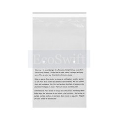 20 19×24 Self Seal Suffocation Warning Clear Poly Bags 1.5 mil Free Shipping