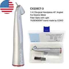 COXO Dental Contra Angle Endo Implant Electric Handpiece 1:1 1:5 20:1 10:1 6:1