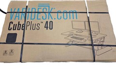 Varidesk Cube Plus 40 Adjustable Height Sit Stand Desk Converter 40″ NEW