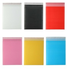 Shipping Bubble Mailers Poly Mailing Padded Envelopes Bags ANY SIZE 12 COLORS