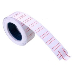 20 Rolls 600/Roll White Price Gun Paper Tag Sticker Labels for MX 5500 + 2 ink