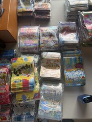 1000 pcs 3.5g Variety Pack Holographic Mylar Bags 10 Designs 100 Of Each TRENDY