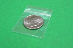 10000 Zip Seal Top Lock Bags 1″ x 1″ 2mil Clear 1×1 Mini Baggies Bulk 10,000 Pcs