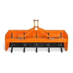 MechMaxx 60″ Tractor Box Blade Scraper Attachment 3 Point Hitch 20HP-50HP, BB60