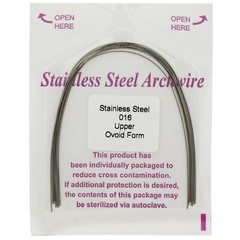 arcos de ortodoncia Orthodontic Arch Wire NiTi Stainless Steel Acero Inoxidable
