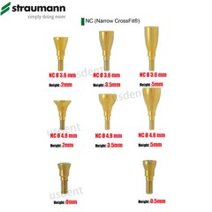 Straumann ITI Healing Abutment & Healing Caps Titanium Alloy Ø3.3–Ø6.5mm Implant
