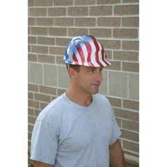 MSA Safety Works 10052945 American Stars and Stripes V-Gard Protective Hard H…