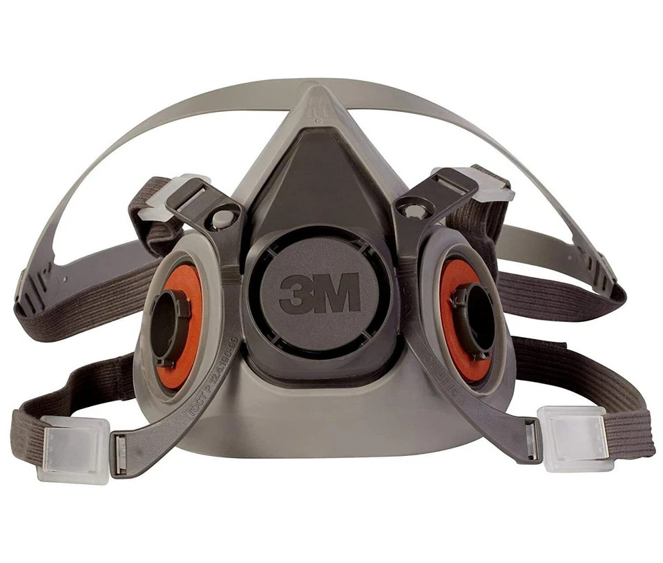 3M Half Facepiece Size Medium 6200 Box of 24