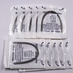 Dental Ortho Niti Super Elastic Rectangular Round Arch Wire Ovoid/Square/Natural