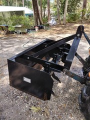 Box Blade/Scraper 48 in. Cat. 1, 3-pt. Hitch, 4 Rippers, NorTrac Brand w/Manual