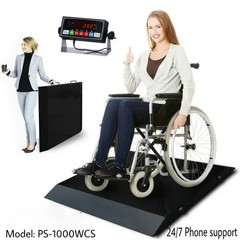 Prime Systems PS-WCS-Pro – Premium Wheelchair Scale | Safe & Stable Design