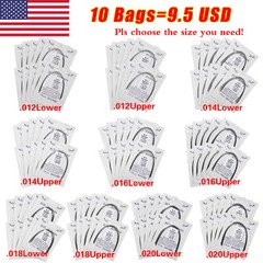 100PCS Dental Orthodontic NITI Arch Wire Round Super Elastic NITI Ovoid Form USA