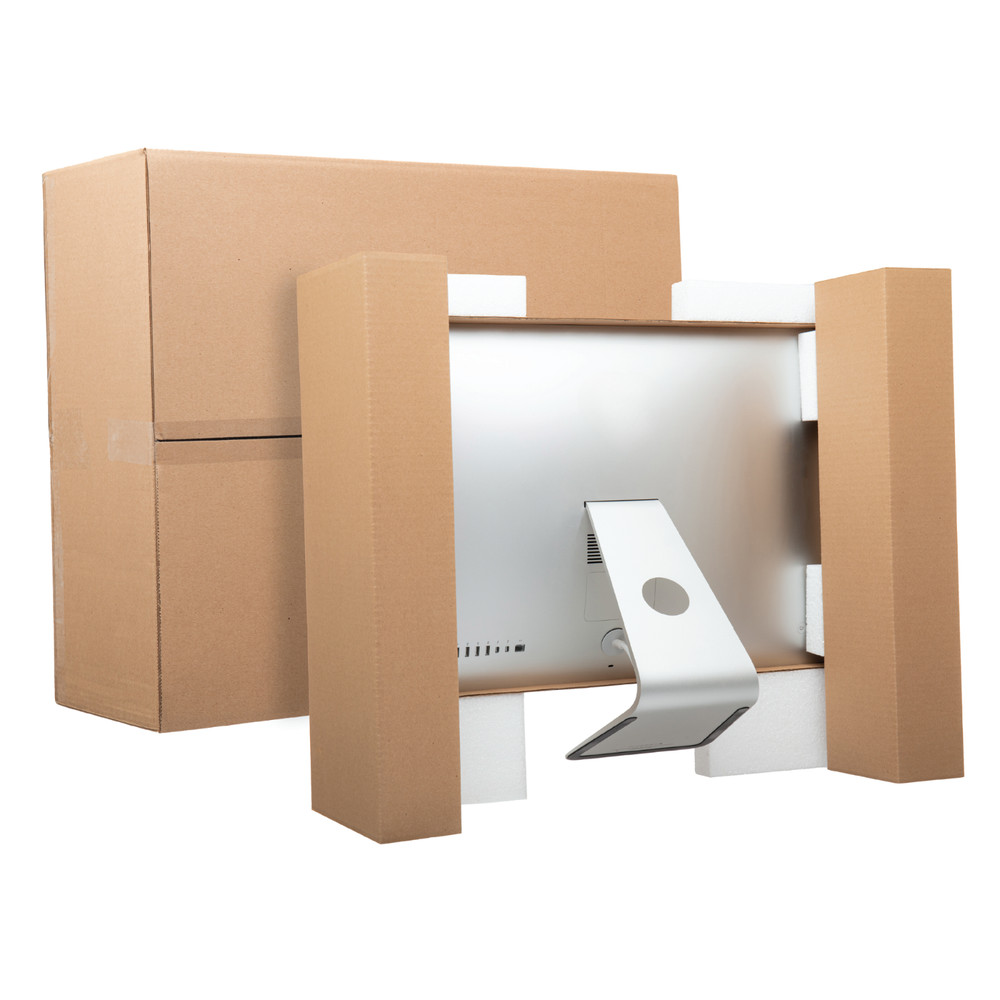 Apple iMac 27″ Desktop Computer Shipping Box, EPE USA, theBOXlarger