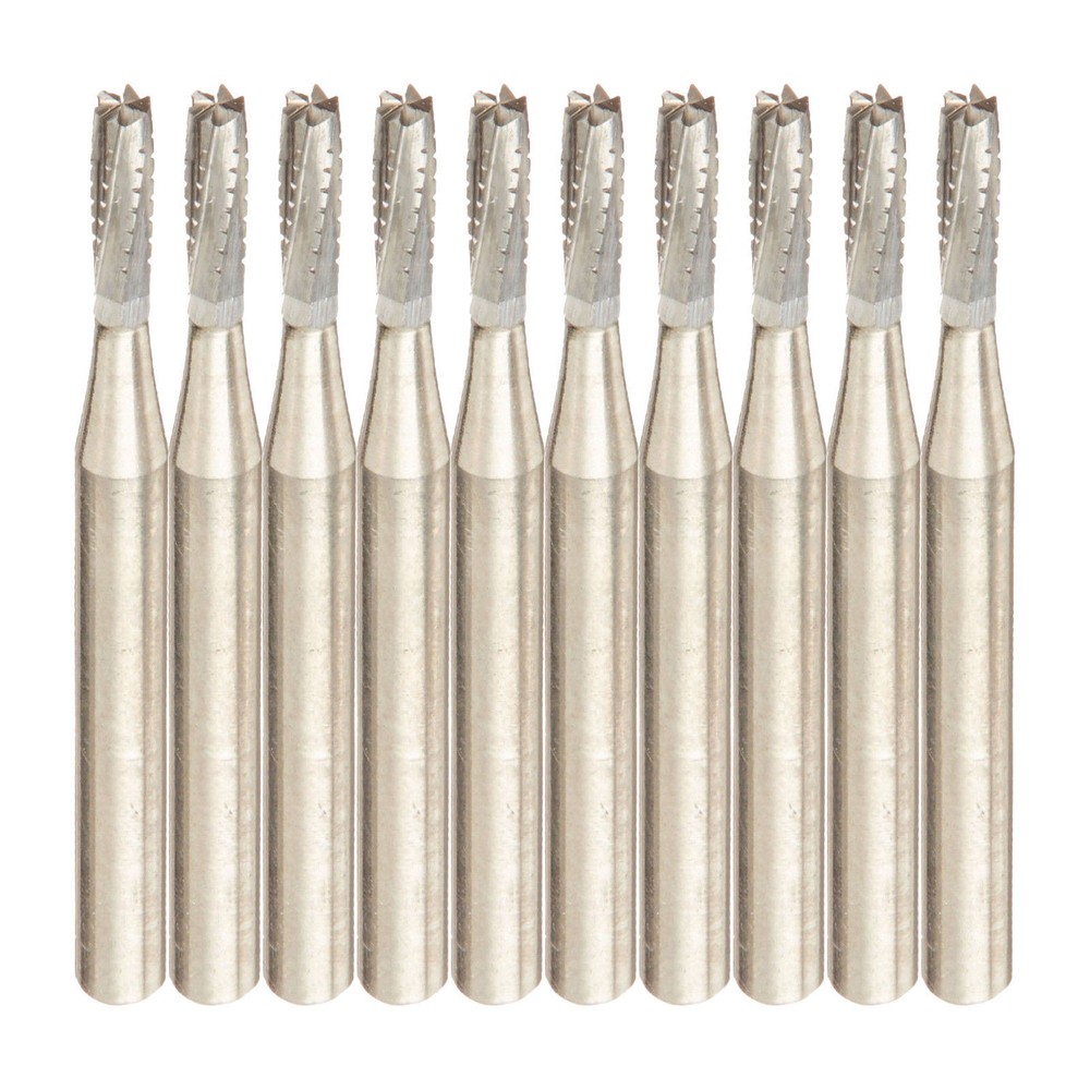 Kerr Beaver Bluwhite FG 557 Carbide Burs Friction Grip Midwest Type