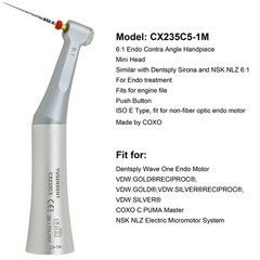 Dental M4 Reciprocating Endodontic Handpiece 6:1 10:1 16:1 Endo Contra Angle NSK