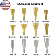 US Dental NC Healing Abutment Healing Closure Caps Fits Straumann ITI Bone Level