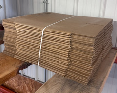 HEAVY DUTY GNC Corrugated Boxes 12 x 8-1/2″ x4″ ECT 44, 95lb cap. | Bundle of 25