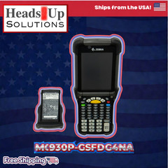 Zebra MC9300 MC930P-GSFDG4NA Mobile Handheld Computer Barcode Scanner w/Battery