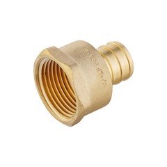 30 PCS Barb PEX 3/4″ x 3/4″ Female NPT Thread Adapter Crimp Fitting (Lead Free)