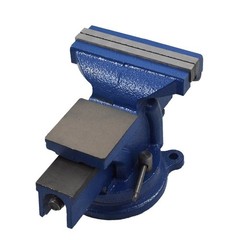 6″ Mechanic Bench Vise Table Top Clamp Press Locking Swivel Base Heavy