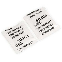 60/100pcs Silica Gel Packets 5g Grams Desiccant Pack Moisture Absorber Reusable