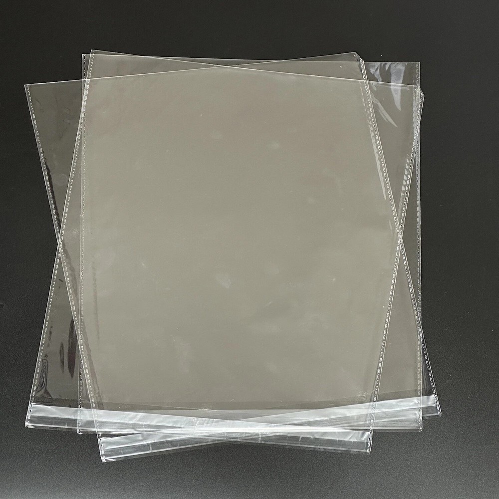 Clear Resealable Self Seal Adhesive Cello Lip Tape P bags 9X12 INCHES/ 500BAGS