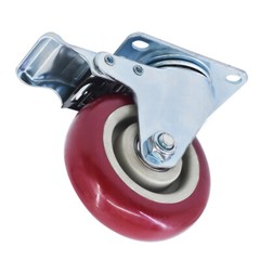 4 Piece 4 Inch Heavy Duty Caster Set Wheels Fits For All Swivel & Brake Casters