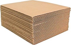200 12.25×12.25 LP Cardboard Corrugated Pads Inserts Filler Sheet 12.25 x 12.25