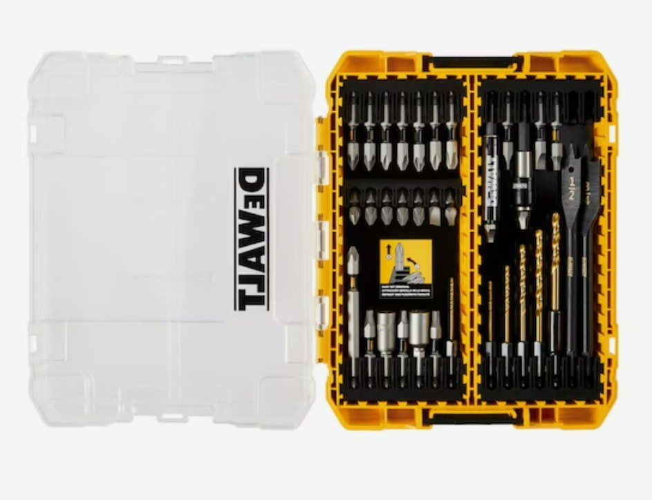 DEWALT RAPID LOAD Accessory Sets with TOUGHCASE SET 35 PCS DWAMF1235RLTG