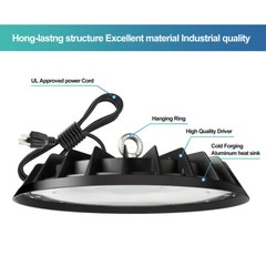 10 Pack 300W UFO Led High Bay Light Commercial Industrial Factory Led Shop Light