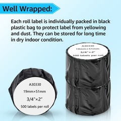 500/Roll Return Address Labels 30330 3/4″ x 2″ for Dymo Labelwriter 450 Turbo