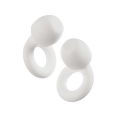 Loop QUIET 2 Ear Plugs for Concerts High Fidelity Noise Cancelling White